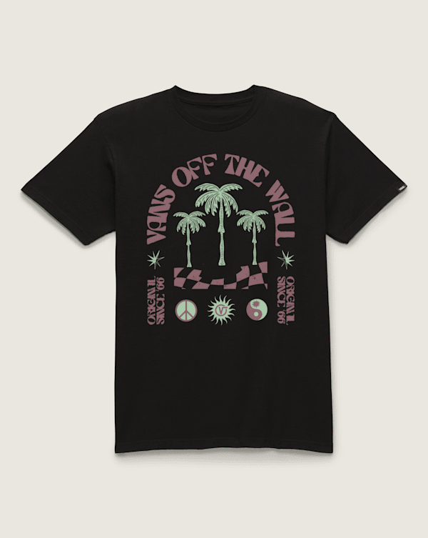 Palm Read T-Shirt en Black | Vans CA