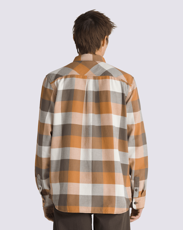 Box Flannel Classic Long Sleeve Shirt