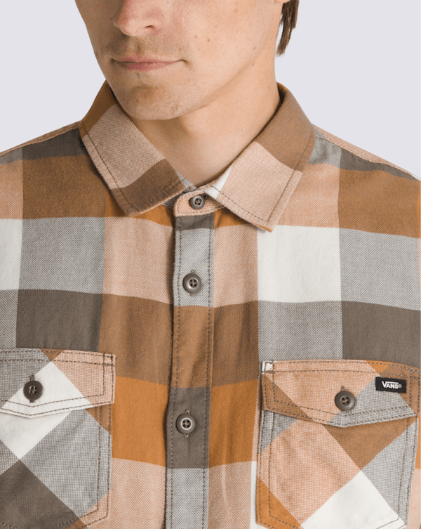 Box Flannel Classic Long Sleeve Shirt