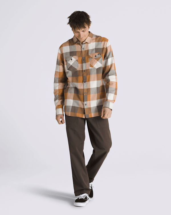 Box Flannel Classic Long Sleeve Shirt