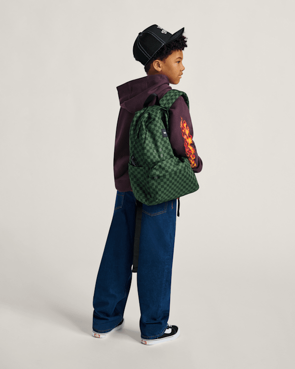 Kids Old Skool Grom Checkerboard Backpack