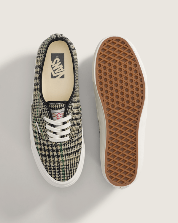 Vans X B&Y X Harris Tweed AUTHENTIC グレー Beauty & Youth x Vans - Harris Tweed