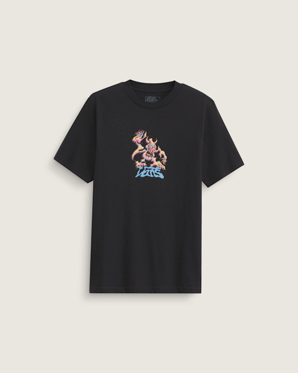 Kids Goblin Step Halloween T-Shirt in Black | Vans