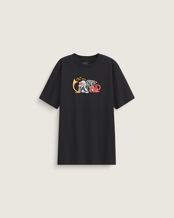 Little Kids Vans Good Baddy Halloween T-Shirt in Black | Vans
