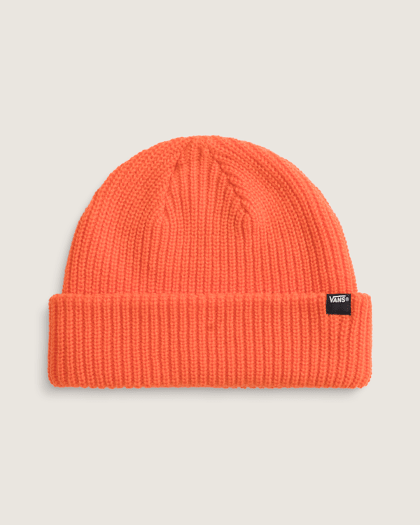 Core Basic Cuff Beanie en Flame Orange | Vans CA