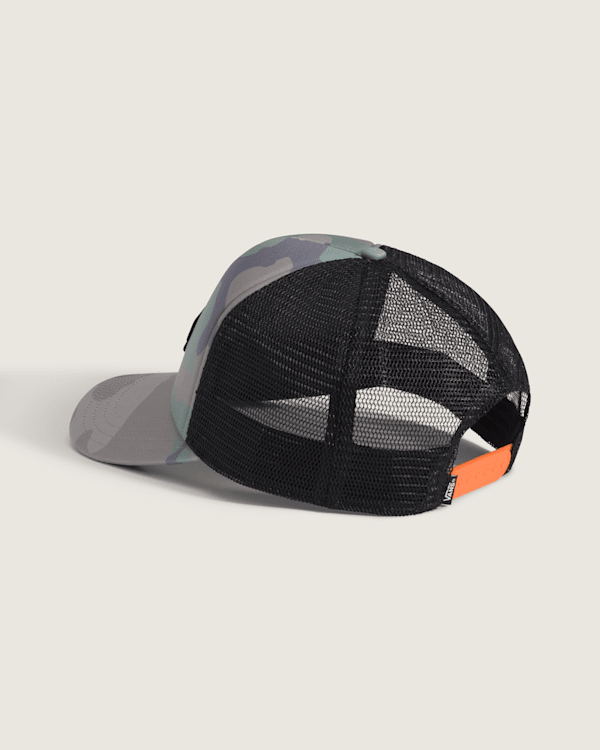 Classic Patch Trucker Hat in Vintage Camo Black | Vans