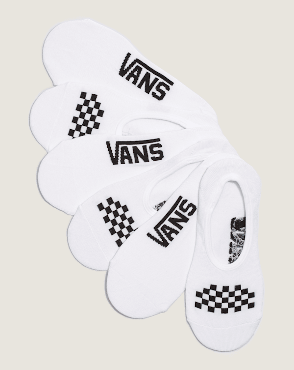 Classic Canoodle Socks 3-Pack in White / Black| Vans US