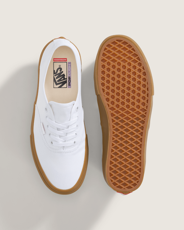 VANS★SKATE AUTHENTIC★兼用★MARSHMALLOW/GUM Vans Skate Old Skool - Marshmallow/Gum | Source BMX - US