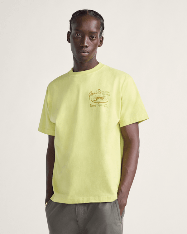 Paul Vs T-Shirt in Canary Yellow | Vans
