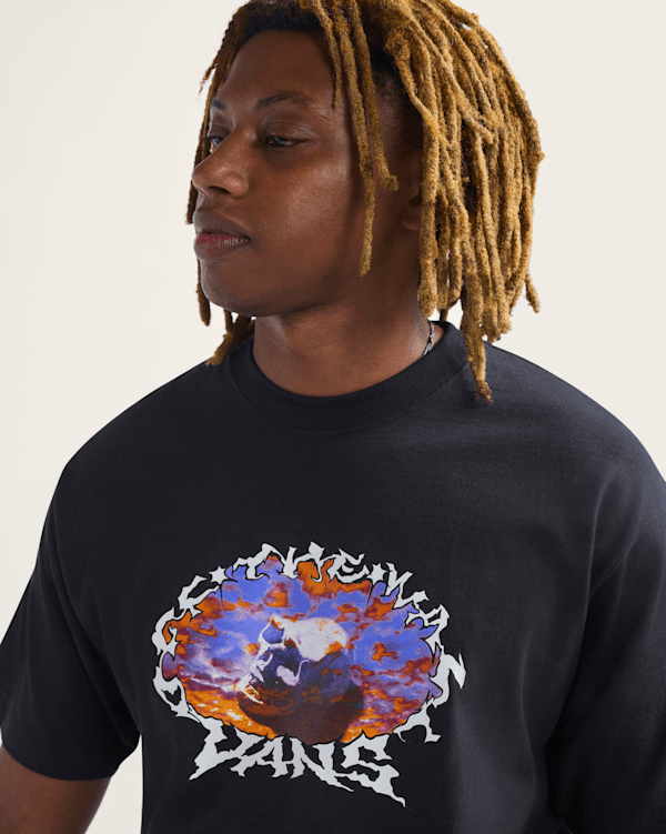 トップス everyone j.30000 rooftop logo L/S TEE M Logo Remix by Georgia Hill Long-Sleeve T-Shirt – PangeaSeed