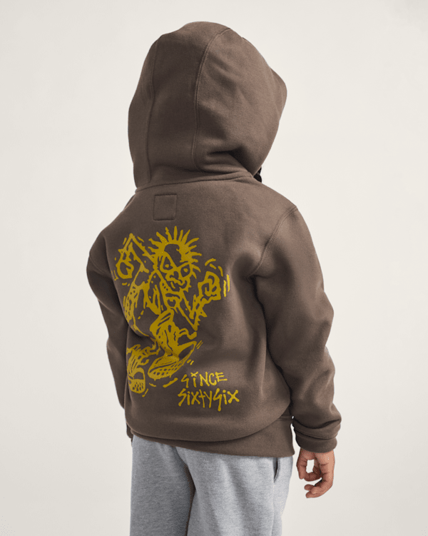 【BAON】Lilcot Dot Hood Zip-Up Jumper BOXER HOODIE IN ASH – JONNY COTA