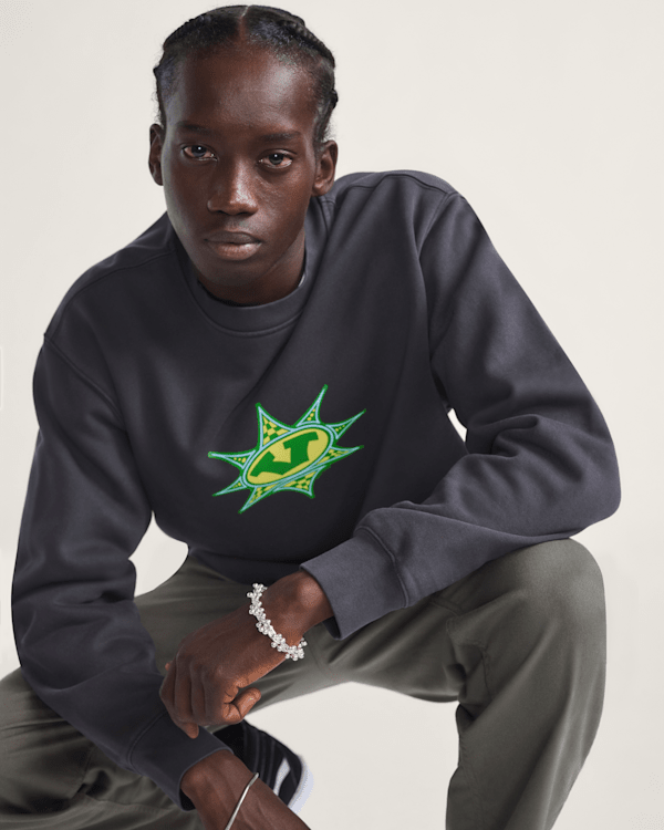 Star Checker Crew Sweatshirt