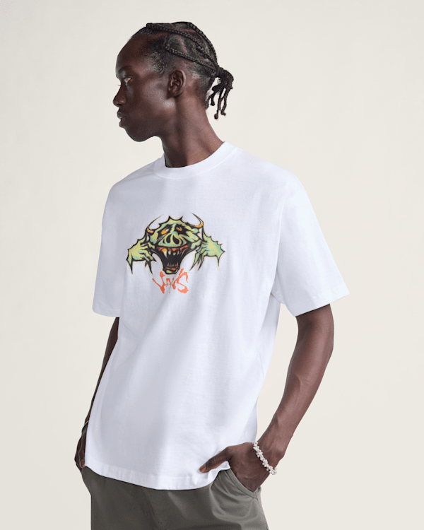 Goofy Ghoul T-Shirt in White | Vans