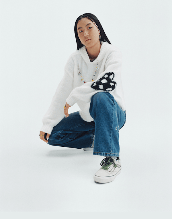 adorable フーディ Kawaii Hoodie in Marshmallow White | Vans