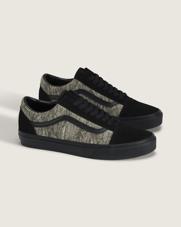 Old Skool Shoe in Camo Black | Vans