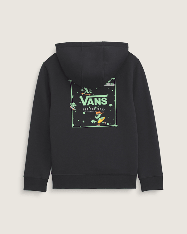 【BANDEL】VARIOUS LOGO PULLOVER HOODIE Little Kids Zero Gravity Pullover Hoodie in Black | Vans