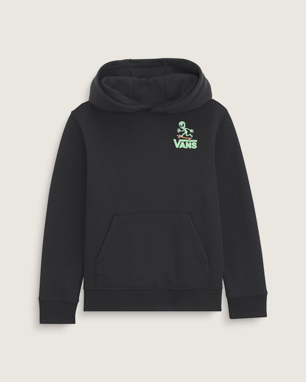 【BANDEL】VARIOUS LOGO PULLOVER HOODIE Little Kids Zero Gravity Pullover Hoodie in Black | Vans