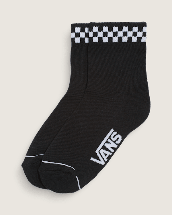 Peek-A-Check Crew Socks