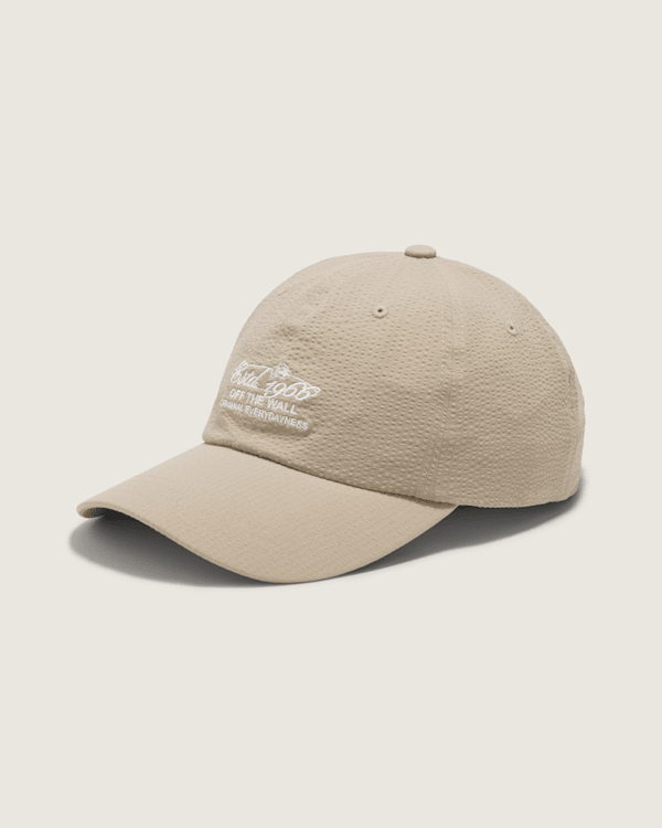 1966 Curved Bill Jockey Hat in Incense Tan | Vans