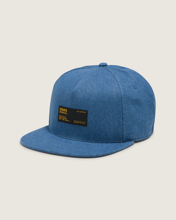 The Ravens CAP（Sand×Blue） DragonAsh Ravenna Snapback Hat en Stonewash Blue | Vans CA
