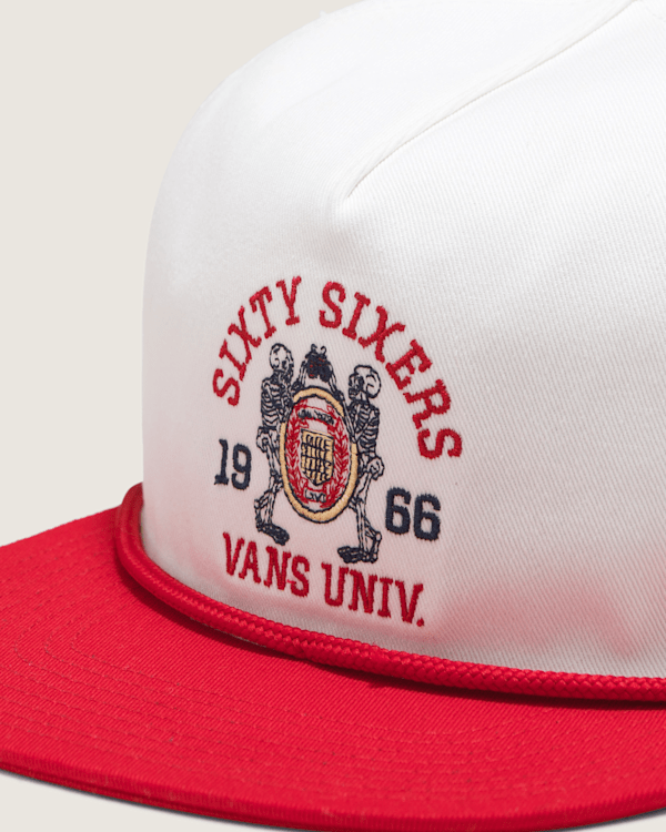 Sixty Sixers Trucker Hat in Racing Red / White | Vans