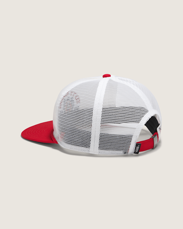 Sixty Sixers Trucker Hat in Racing Red / White | Vans