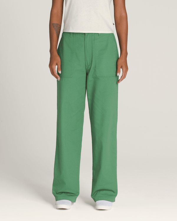 Union Relaxed Carpenter Pants en Fairway Green | Vans CA