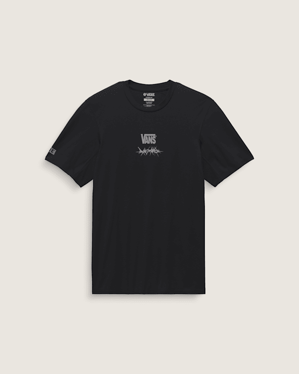 Outline Hybrid T-Shirt in Black | Vans
