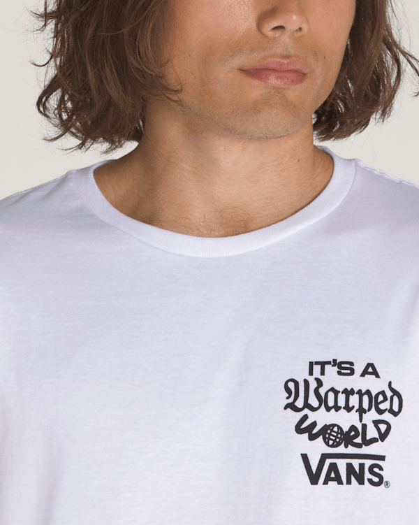warped tour 2002 VANS　Tシャツ　M　白　　　オフィシャル Warped World T-Shirt in White | Vans