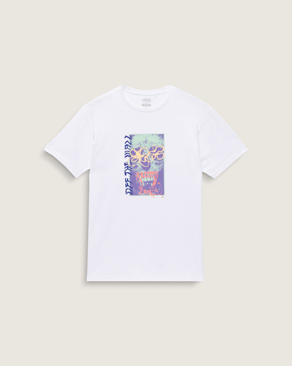 VANS / NEW YORK BUMPER TO BUMPER T-SHIRT WHITE L〜XXL Lopside T-Shirt in Marshmallow White | Vans