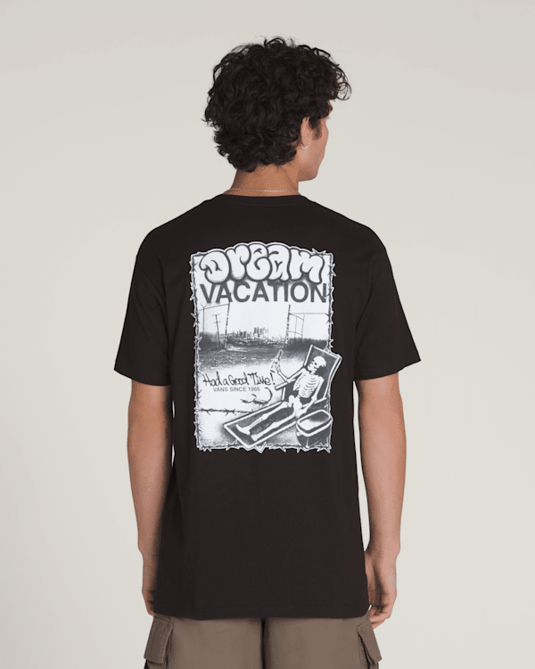 国内配送 VANS CHOCHIN TEE BLACK VANS】 ヴァンズ CHOCHIN TEE ショートスリーブ VN000U0FBLK ABC