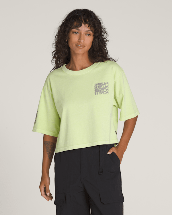 Big Cypress T-Shirt in Shadow Lime Green | Vans