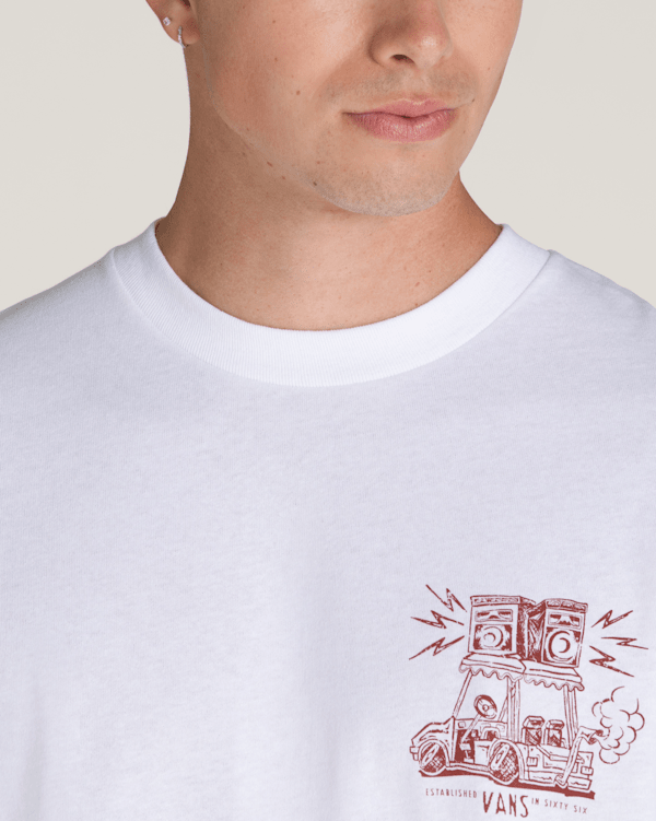 Boom Cart T-Shirt in White | Vans