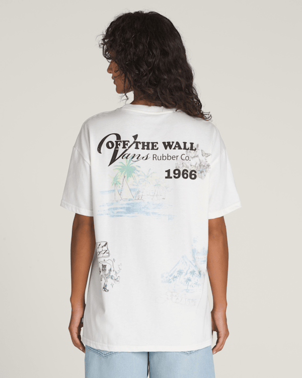 Vintage St. Vans T-Shirt in White | Vans