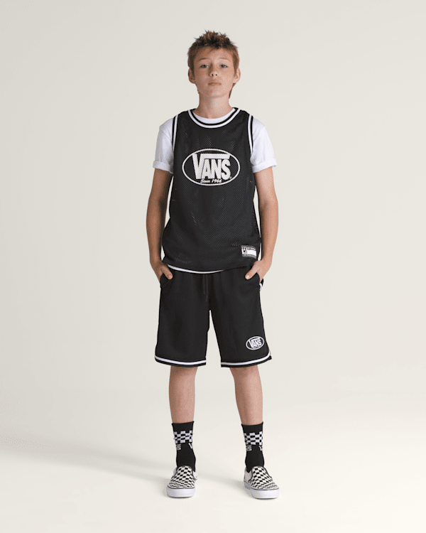 Kids Classic Oval Loose Basketball Shorts