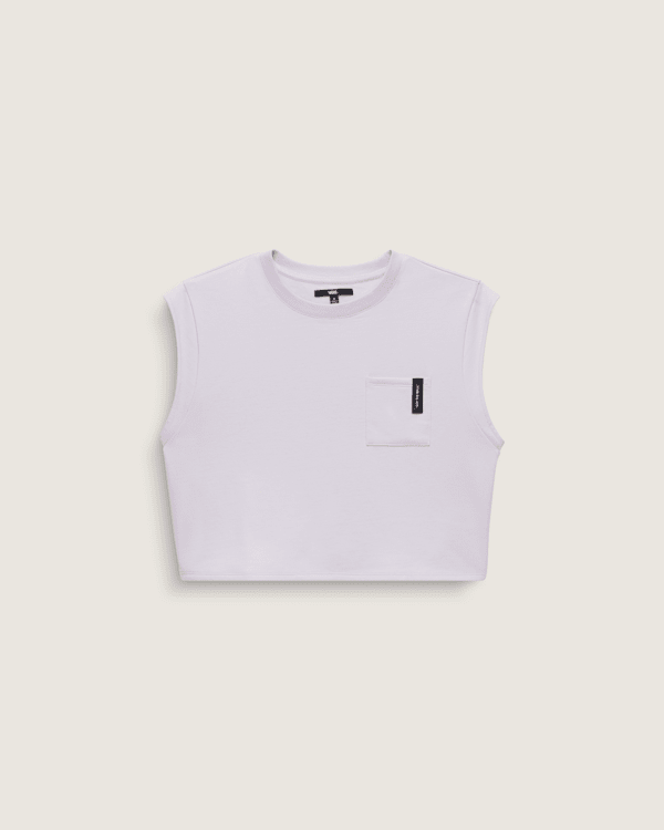 Bryn Sleeveless Top in Evening Haze Grey | Vans