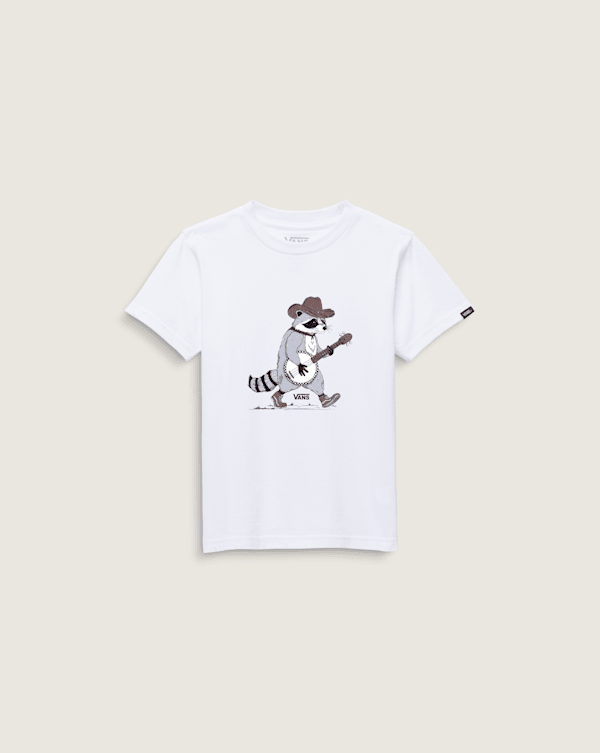 Little Kids Raccoon Banjo T-Shirt