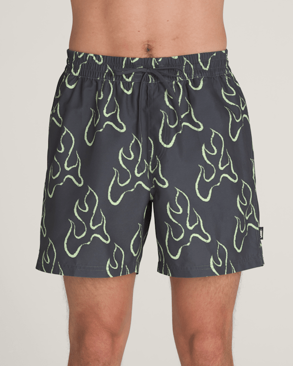 Primary Solid Elastic 17'' Boardshorts