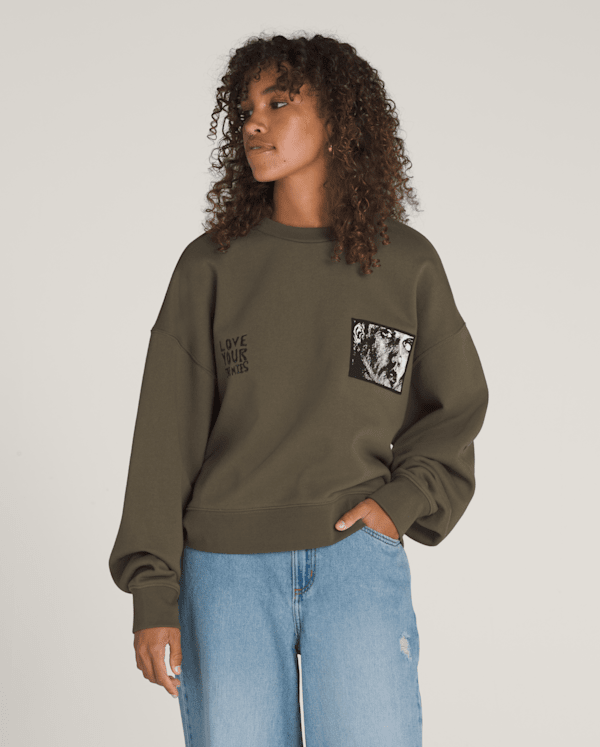Skate Lisa Crew Sweatshirt