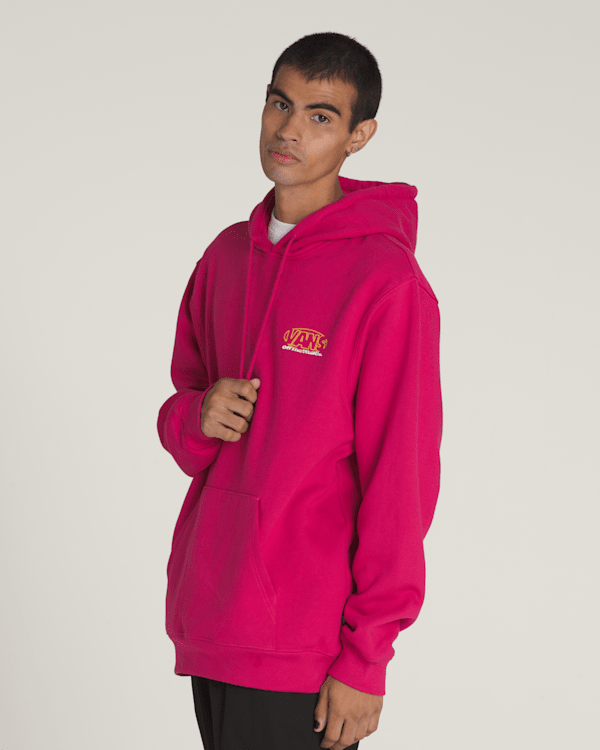 Major Type Pullover Hoodie en Cherries Jubilee Pink | Vans CA