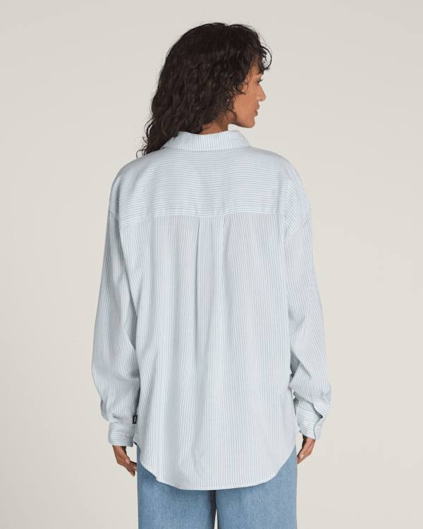 Gillian Striped Button Up Shirt