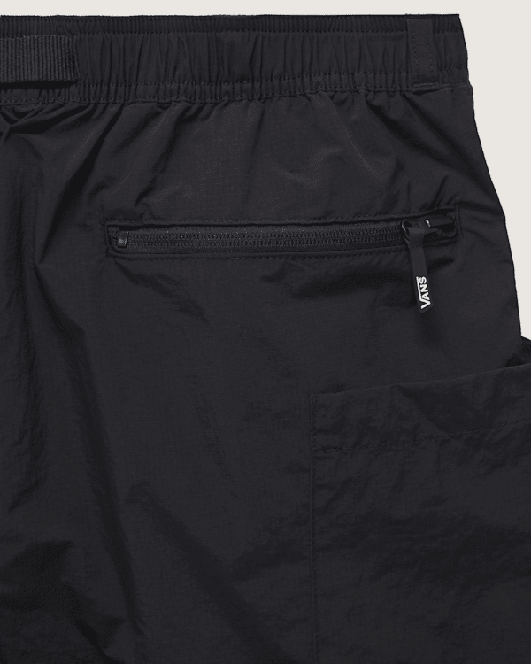 限定TREK NYLON WIDE SHORT / BLACK Trek Short - Black - Purple Mountain Observatory