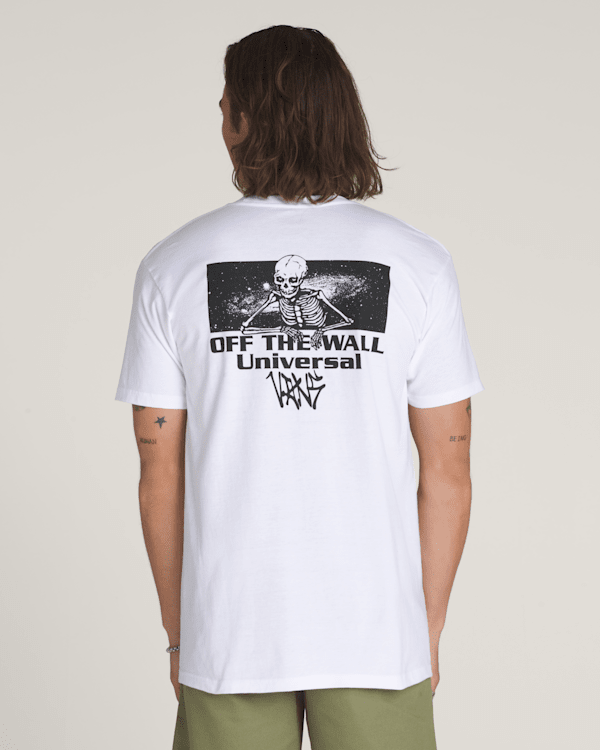 Vans Universe T-Shirt in White | Vans