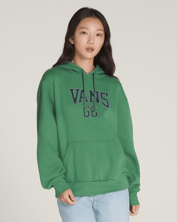 Varsity V Bloussant Hoodie en Fairway Green | Vans CA