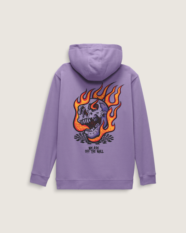 TTTXICE & TECHNO logo hoodie (PURPLE) Kids-Vortex-Pullover-