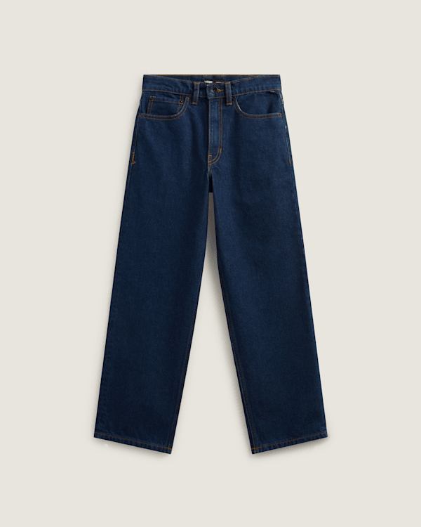 【BAON】[BOY] Movavi Wide Denim Pants Men's Wide Fit Jeans IG402 - Korean Men's Fashion | LEWKIN