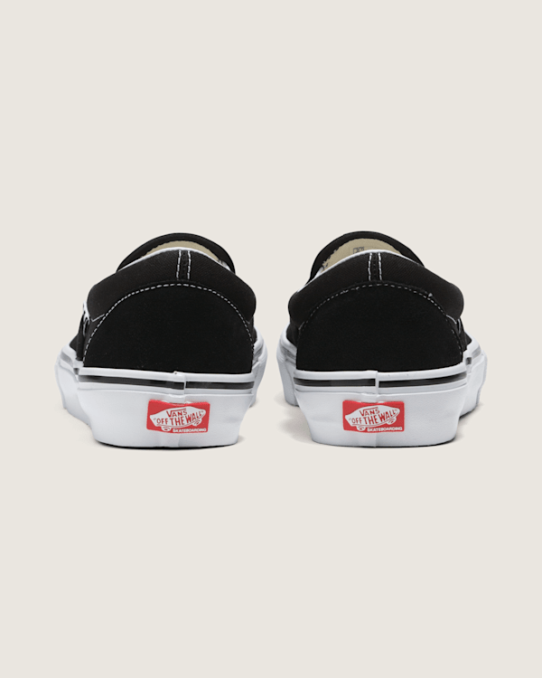 Vans | Skate Slip-On Black/White Skate Shoe