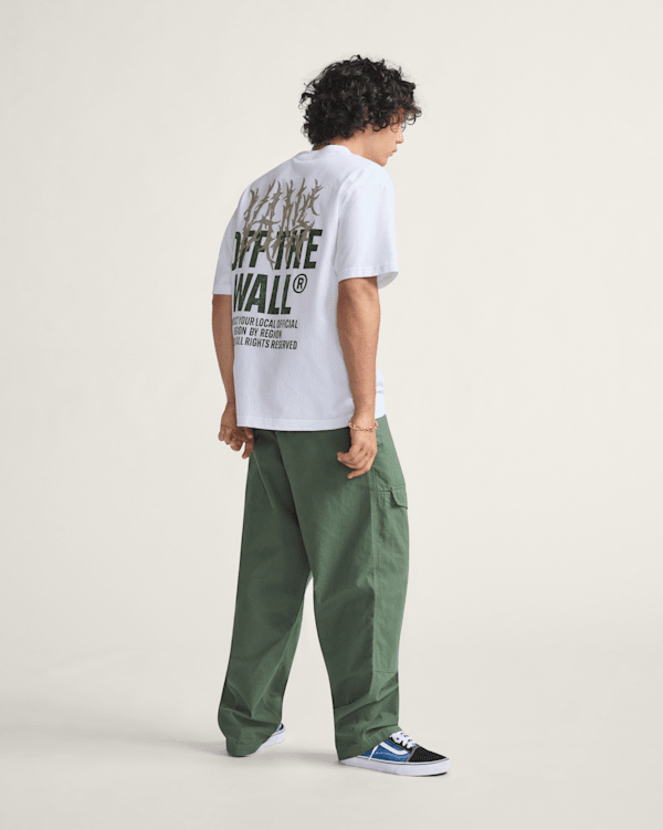 Skate Loose Cargo Pants by Atiba Jefferson in Atiba Pine Forest