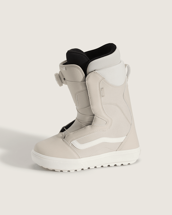 Vans BOA スノーボードブーツ ホワイト/グレー/ベージュ Women's Encore OG Snowboard Boot in Oatmeal Beige | Vans