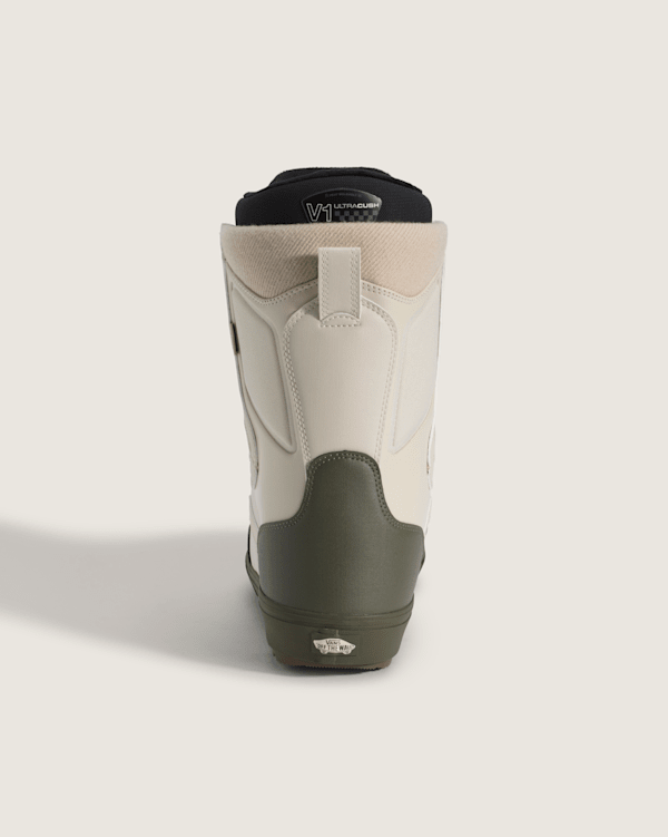 Aura OG Snowboard Boot in Grape Leaf Green / Oatmeal Beige | Vans